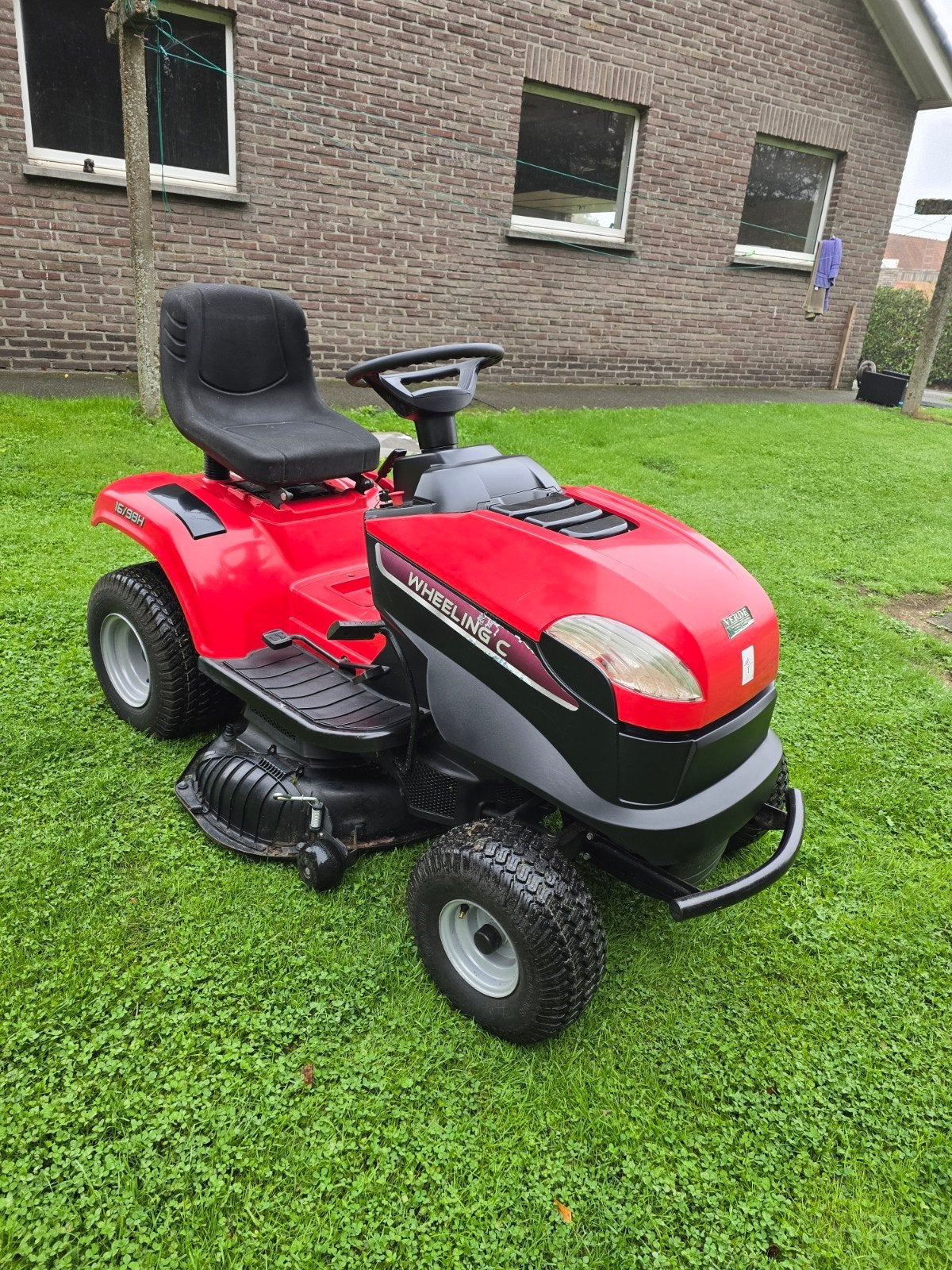 Zitmaaier mulcher, Ophalen, Opvangbak