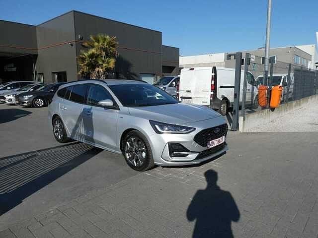 Ford Focus Break 1.0 i MHEV 155pk Automaat ST-Line BLIS ACC, Autos, Ford, Focus, Argent ou Gris, Achat, Euro 6