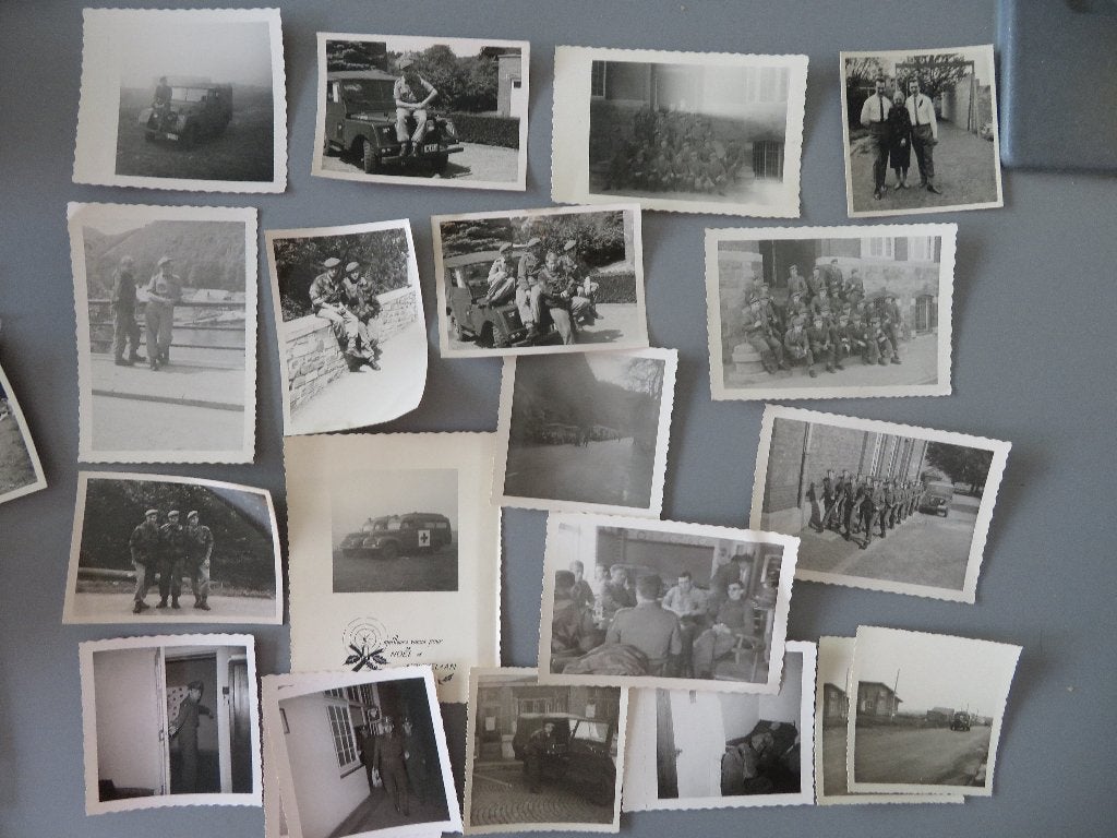 26 oude foto,s Belgisch Leger Armée Belge, Collections, Enlèvement ou Envoi, Autres, Photo ou Poster