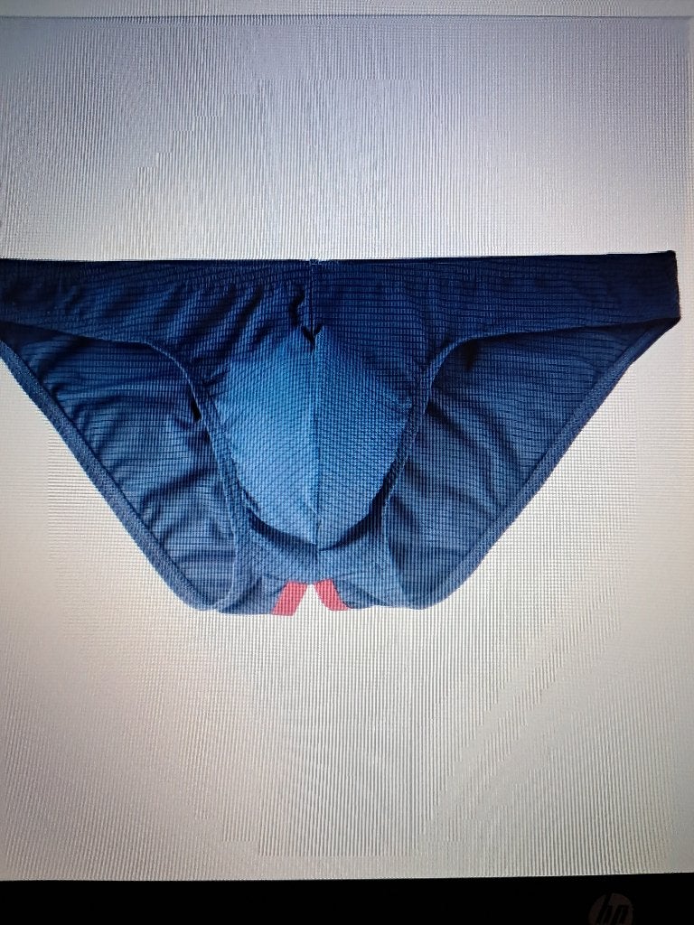 Prachtige blauwe minislip voor heren, sexy , maat L, Kleding | Heren, Ophalen, Blauw, Slip