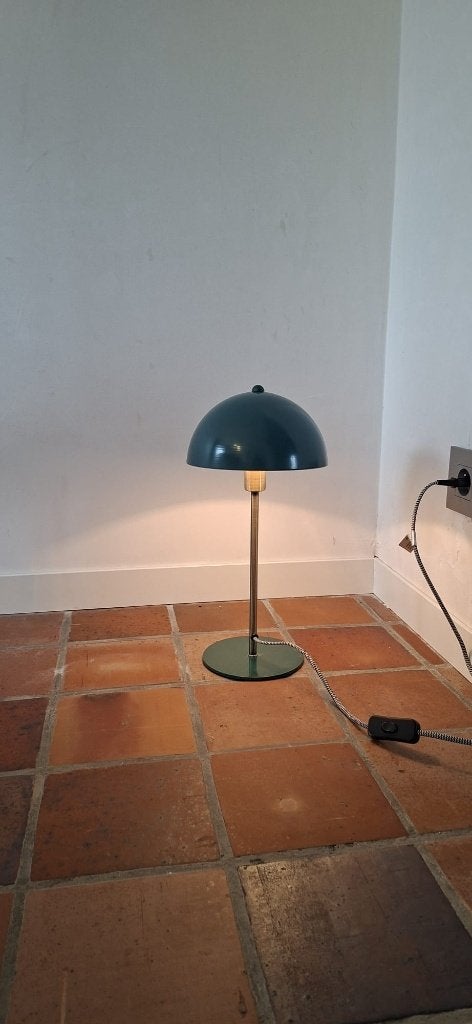 Lumidora Tafellamp Groen - Goud - Messing (kleur), Ophalen, Zo goed als nieuw, Goud, Metaal