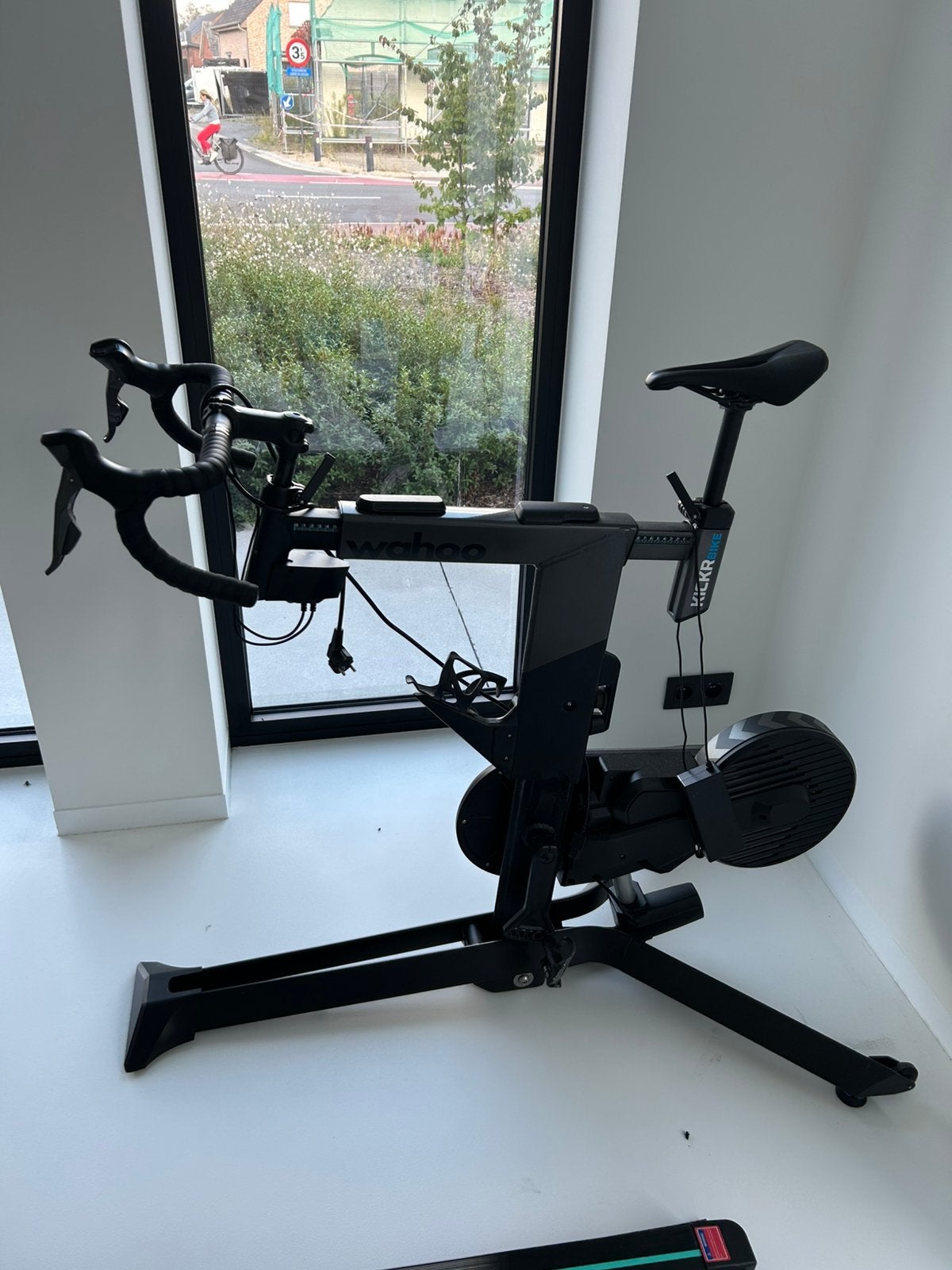 Wahoo kickr bike, Sport en Fitness, Wielrennen, Ophalen, Zo goed als nieuw