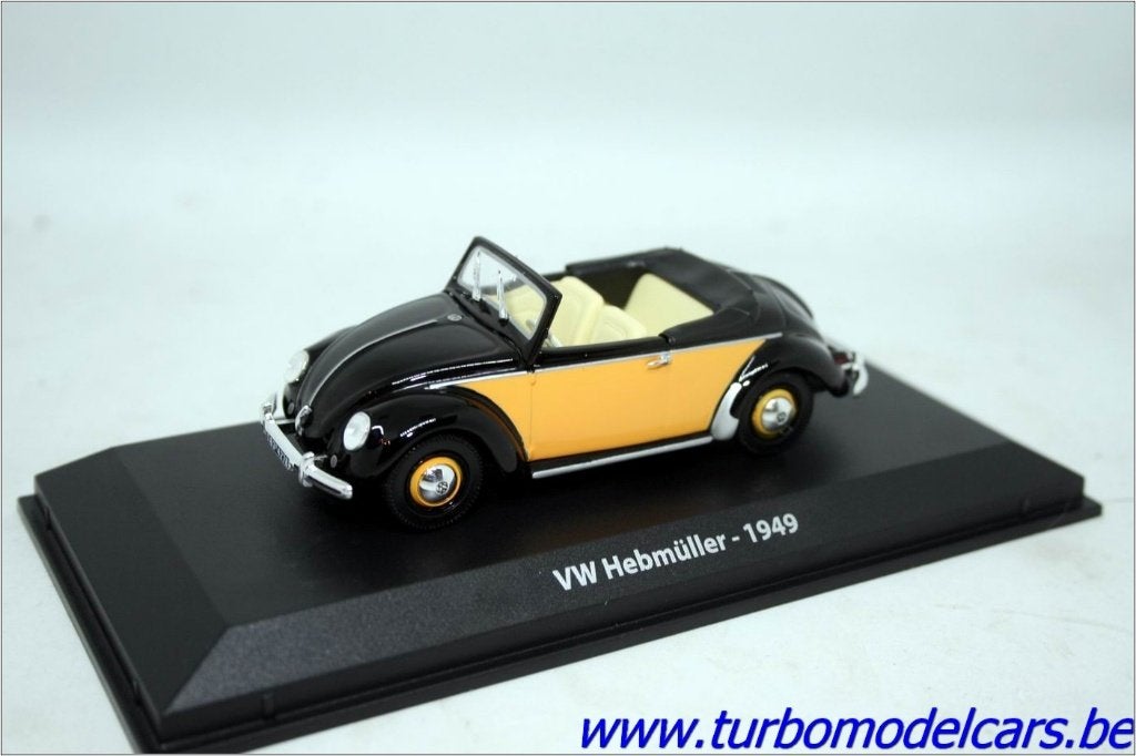 VW kever cabrio Hebmüller 1949 1/43 Norev, Enlèvement ou Envoi, Comme neuf, Voiture, Norev