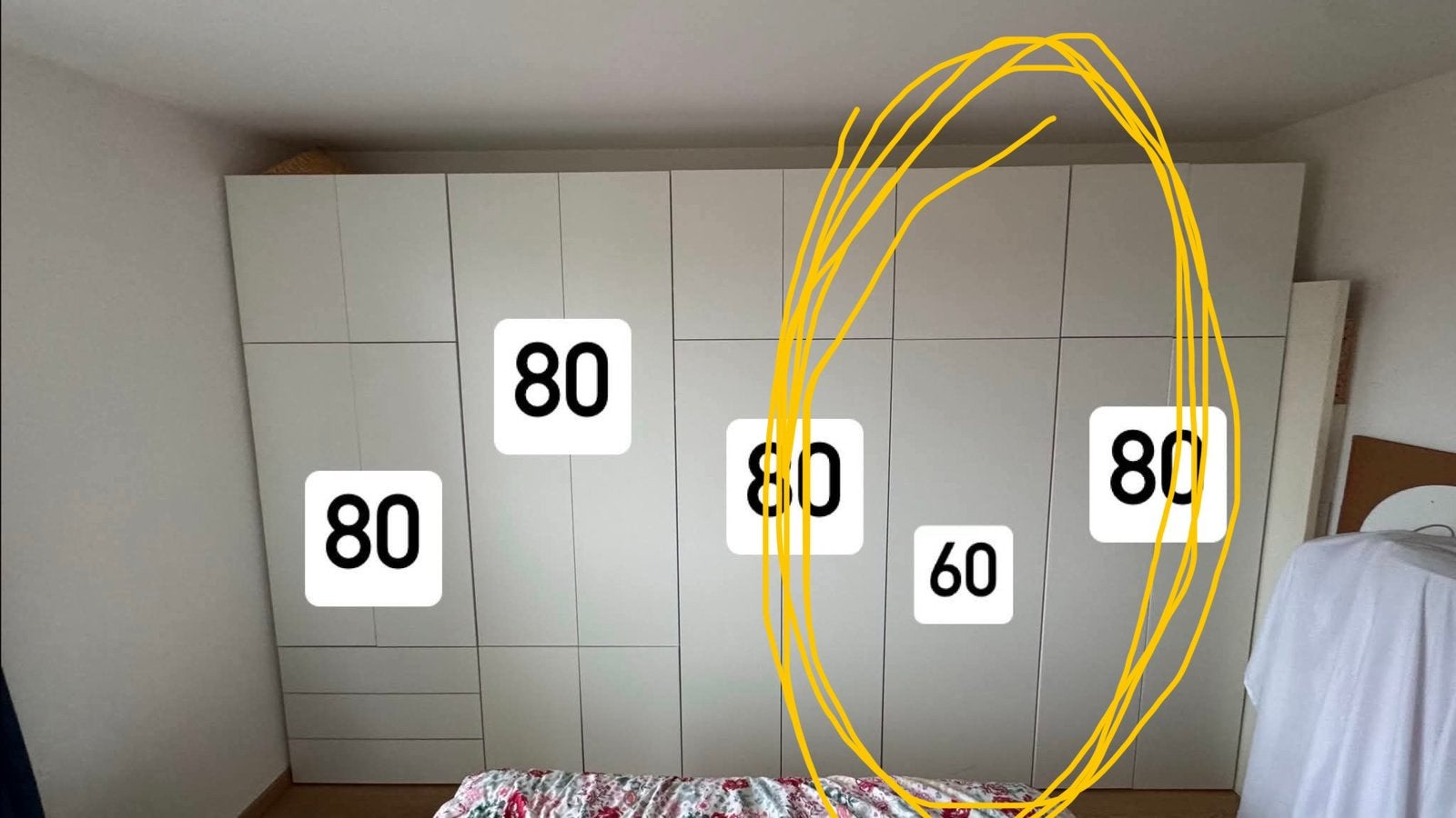 module Ikea PLATSA 60x40, 25 à 50 cm, Avec tablette(s), Enlèvement, Utilisé