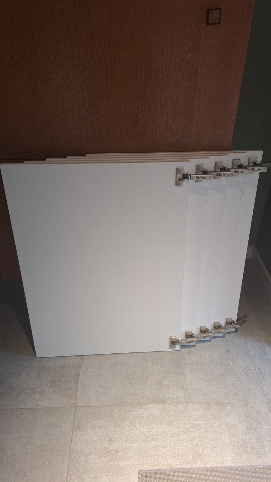 5 portes ikea VEDDINGE blanches 60x80 cm, Bricolage & Construction, Enlèvement, Comme neuf, Moins de 60 cm, 80 cm ou plus