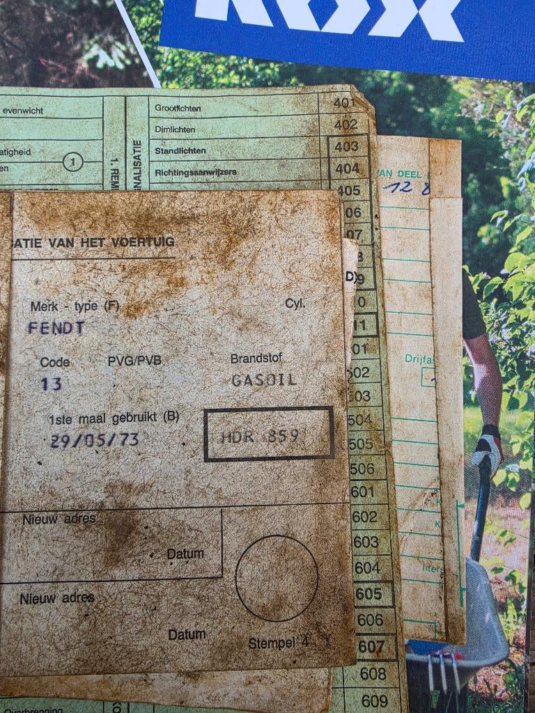 Tracteur Fent, Enlèvement, Fendt