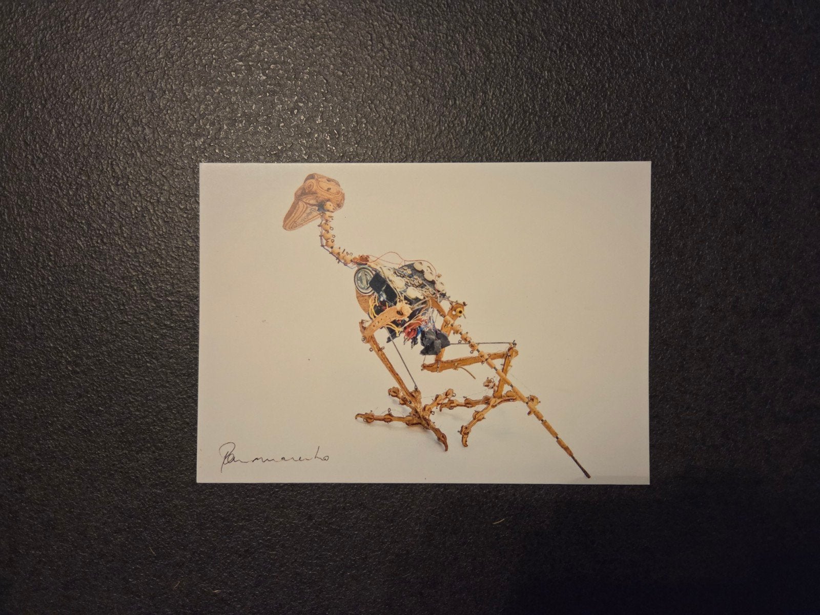 Panamarenko – PUK BOT (1991), Ophalen of Verzenden, Gesigneerd