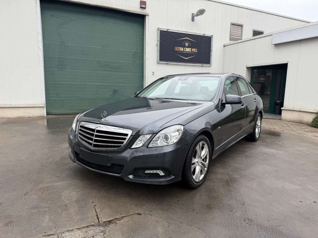 Mercedes E200 CDI Automaat/Nieuwe Staat/Avantgarde/GEKEURD, Euro 5, Achat, Entreprise, Commande vocale