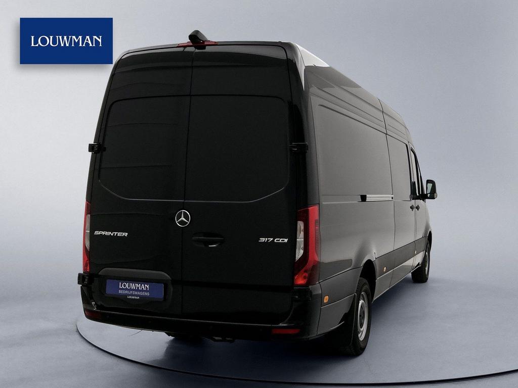 Mercedes-Benz Sprinter 317 1.9 CDI L3H2 Gratis 12 Maanden Ex, Automaat, Zwart, Bedrijf, Diesel