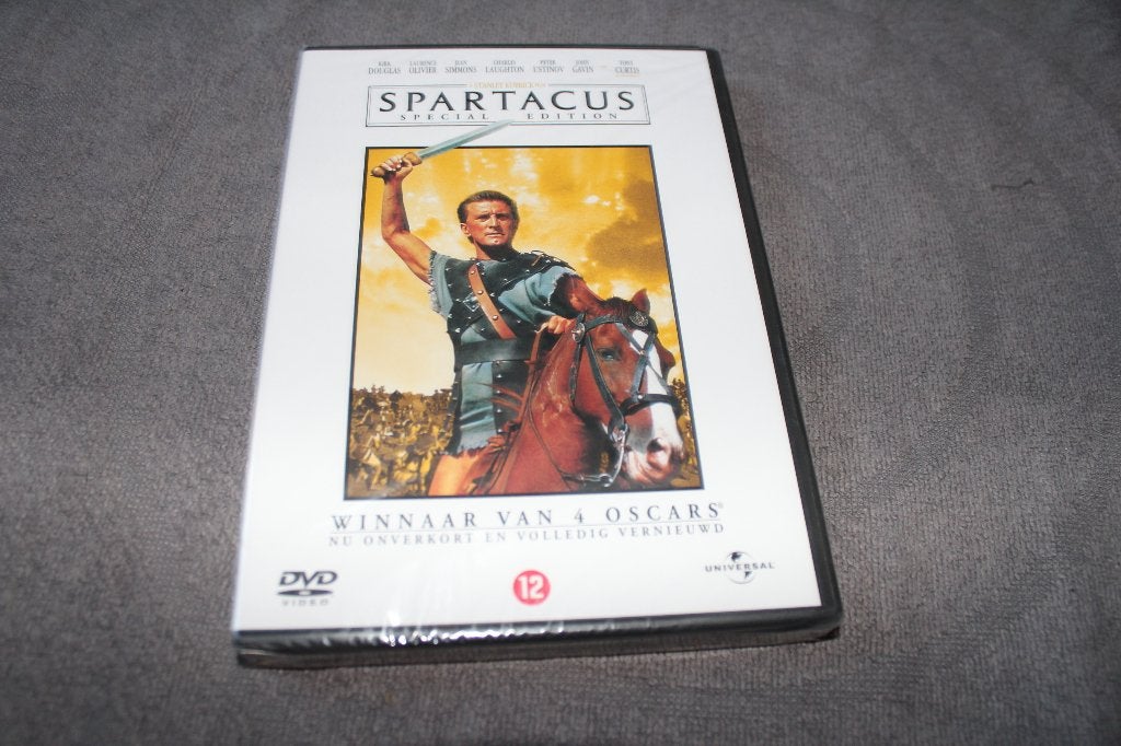 DVD Spartacus, Anglais, Néerlandais, Neuf, dans son emballage, 1960 à 1980