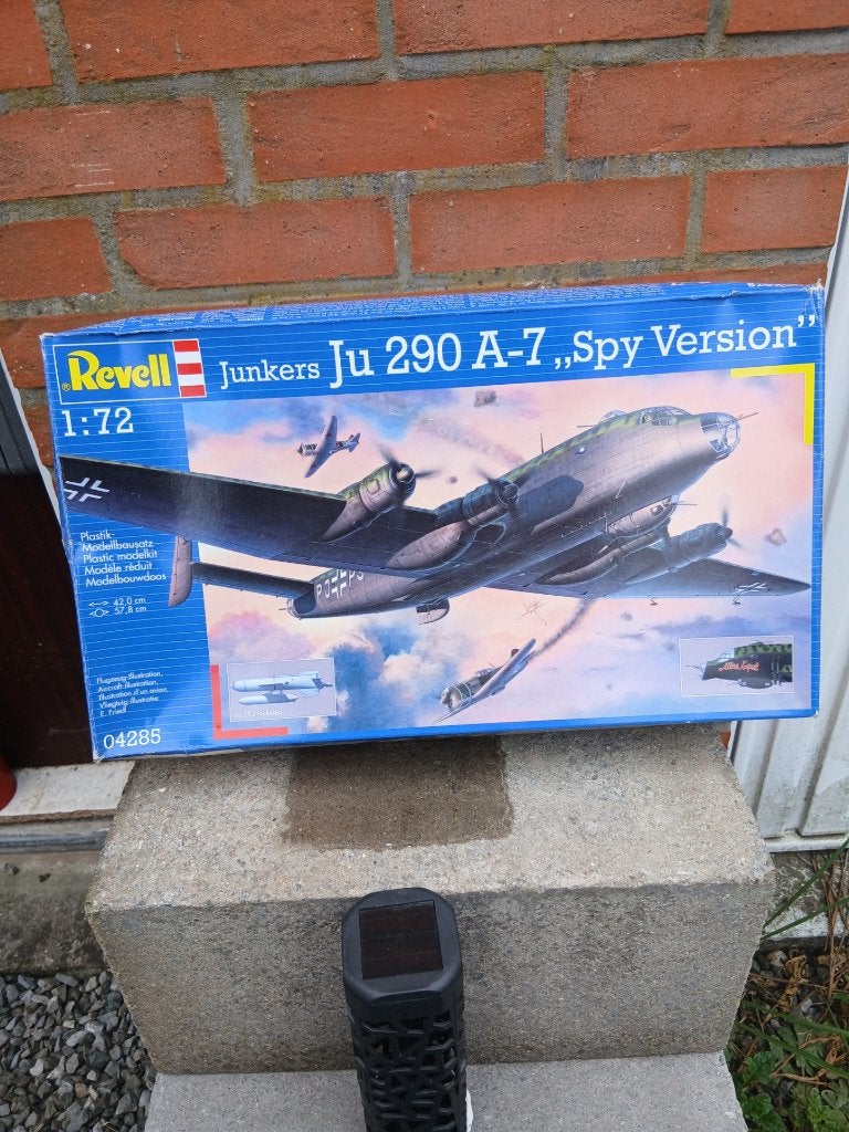 junkers  JU290 aA7 spy version, Hobby en Vrije tijd, Ophalen of Verzenden, Zo goed als nieuw, 1:72 tot 1:144, Revell