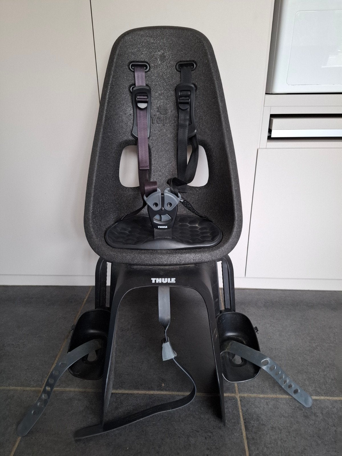 fietsstoeltje thule yepp nexxt maxi, Ophalen