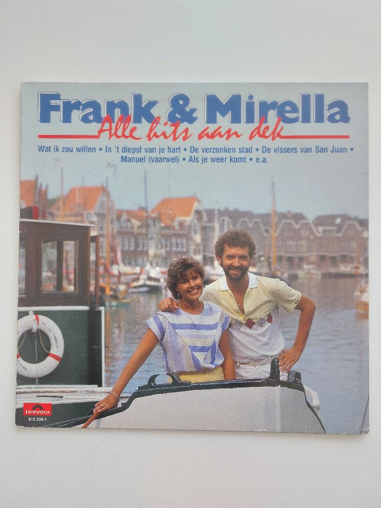 Frank & Mirella - Alle Hits Aan Dek (1984), Inclusief binnenhoes, Ophalen of Verzenden