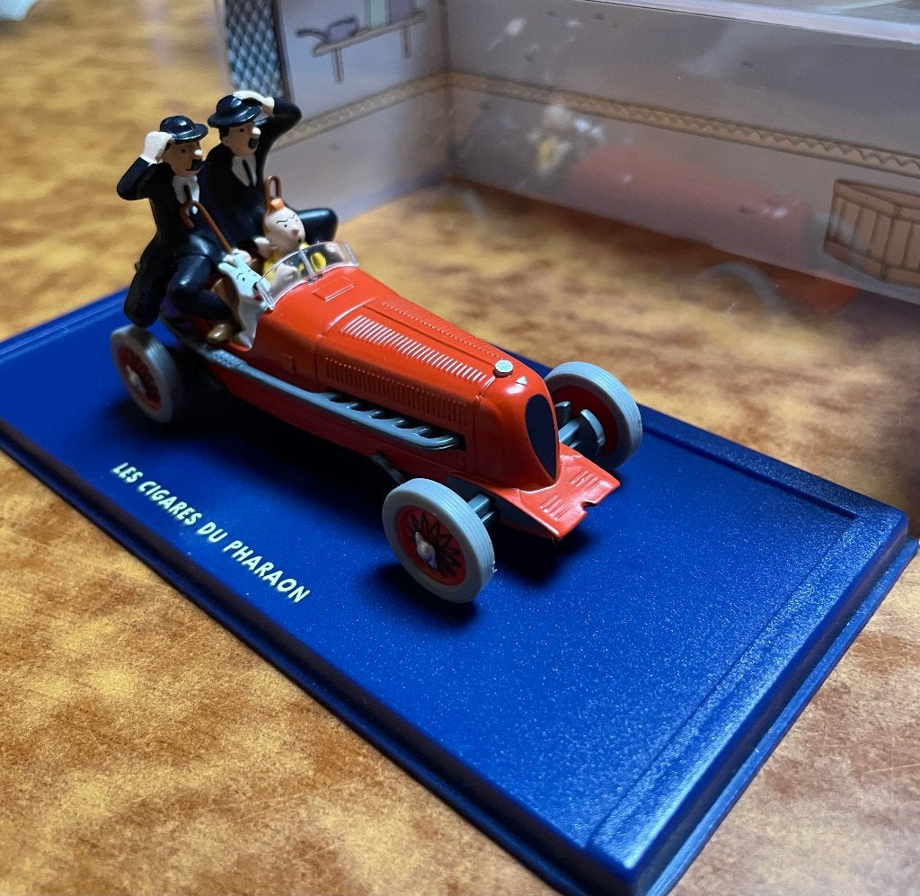 Tintin autojes zeer goede staat!, Enlèvement, Comme neuf, Voitures