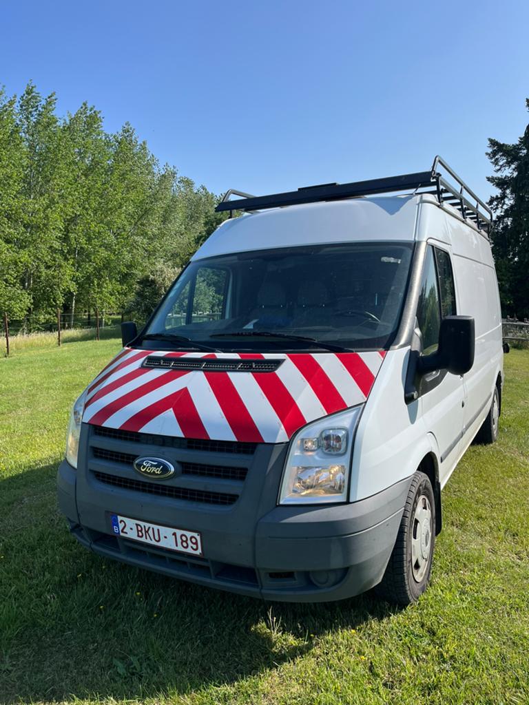 Ford transit met laadklep en, Autos, Achat, 3 places, Diesel, Particulier