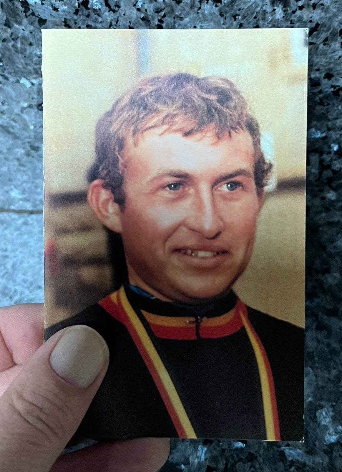 Wielrenner Paul Haghedooren bidprent, Verzamelen, Ophalen, Zo goed als nieuw