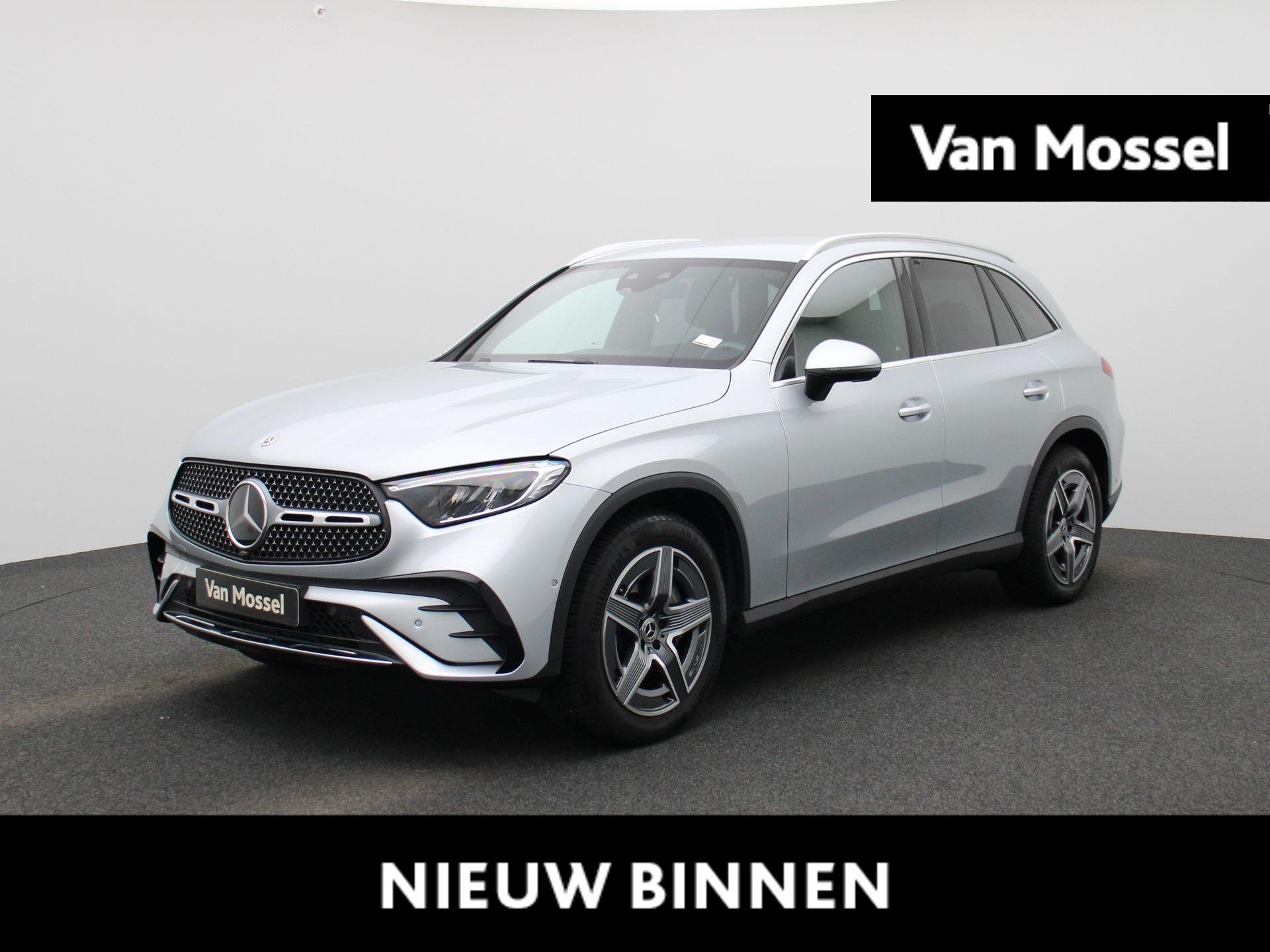 mercedes benz GLC 300d + AMG LINE + TREKHAAK + RIJASSISTENTI, Auto's, Mercedes-Benz, Automaat, 269 pk, Stof, Gebruikt