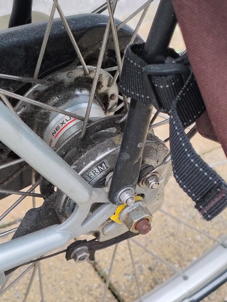 Fiets dames lage instap., Gebruikt, (Extra) lage instap, Trommelrem, Ophalen