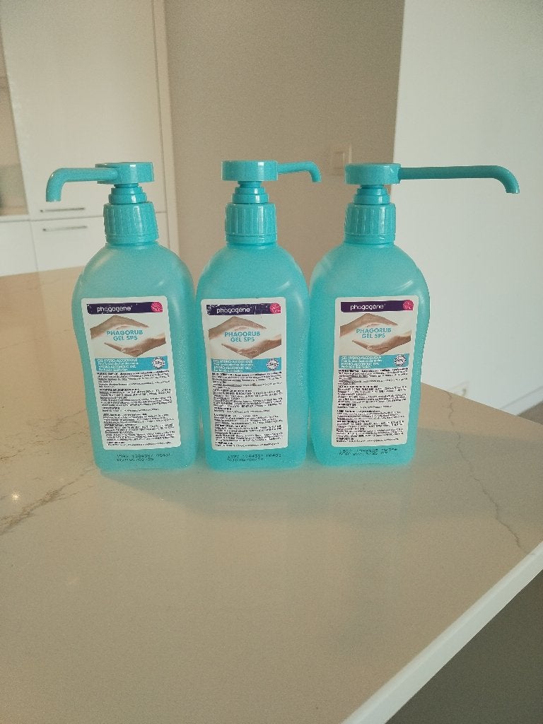 Gels Hydroalcoolique 3x 500mL, Handtassen en Accessoires, Ophalen, Nieuw