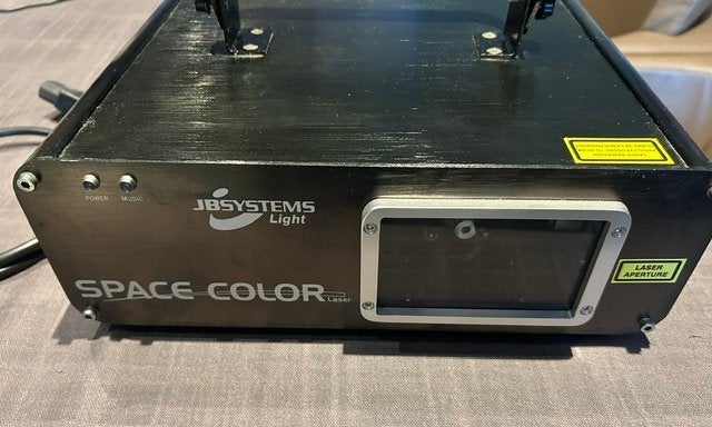 space color laser JB systems, Muziek en Instrumenten, Ophalen, Zo goed als nieuw, Laser, Kleur