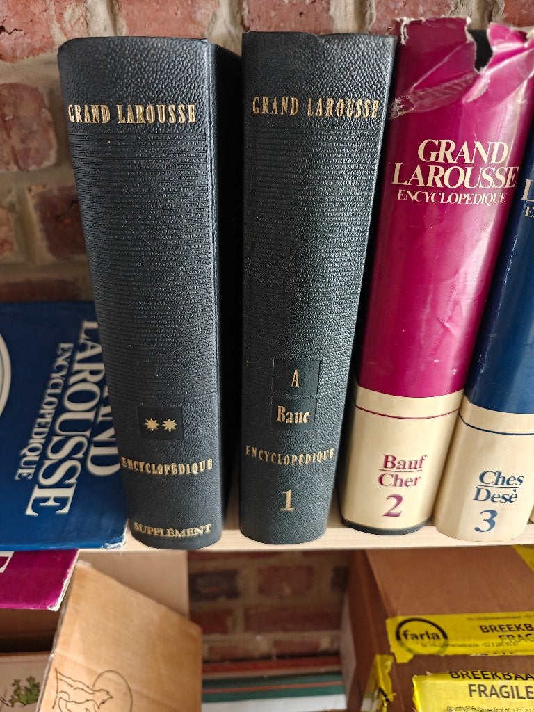 Encyclopédie, Livres, Série complète, Général, Enlèvement, Utilisé