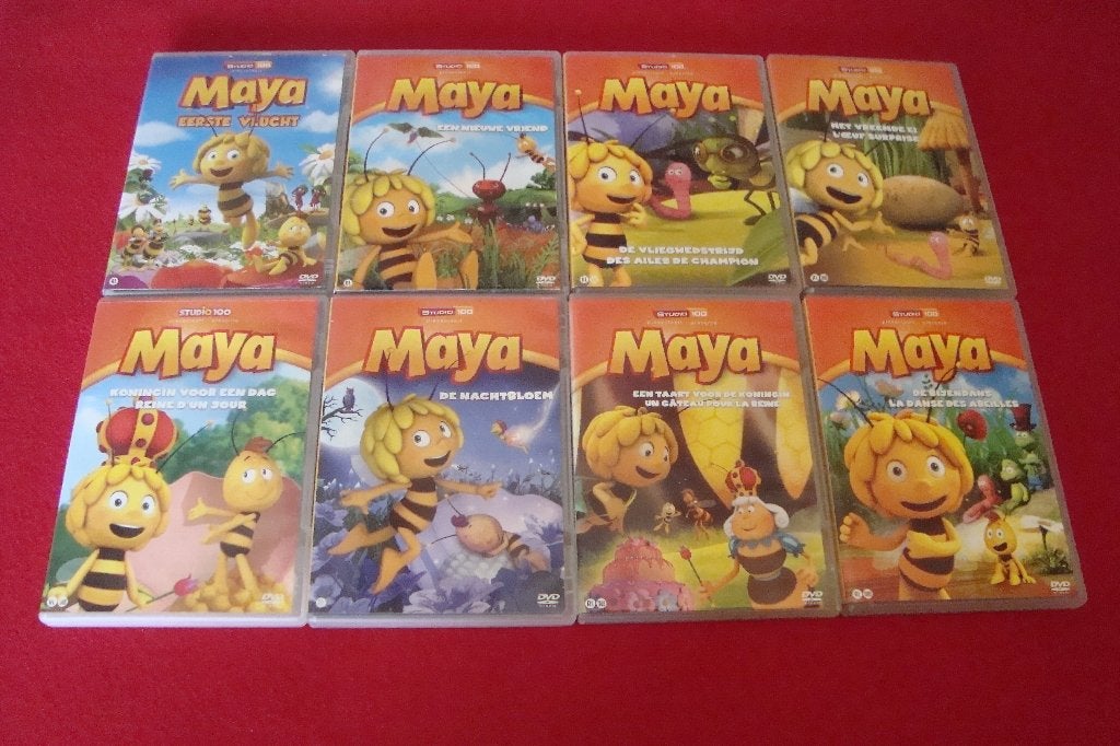 11 dvd's maya de bij, Ophalen of Verzenden
