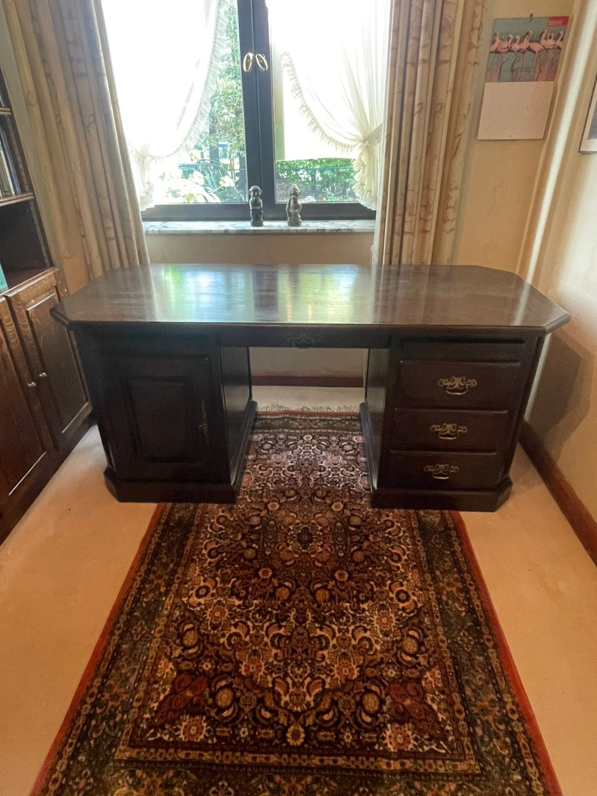 Bureau en chêne, Maison & Meubles, Classique, Enlèvement, Espace de rangement, Comme neuf