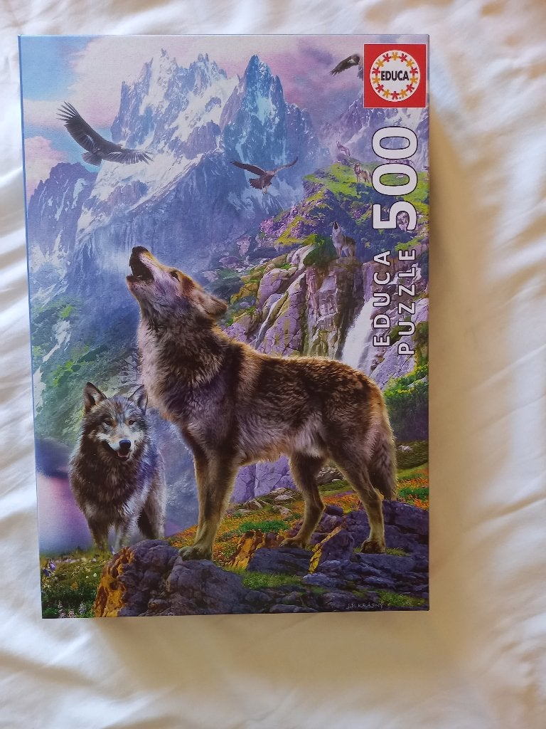 puzzel 500 stuks en mat, Ophalen, 500 t/m 1500 stukjes, Nieuw, Legpuzzel