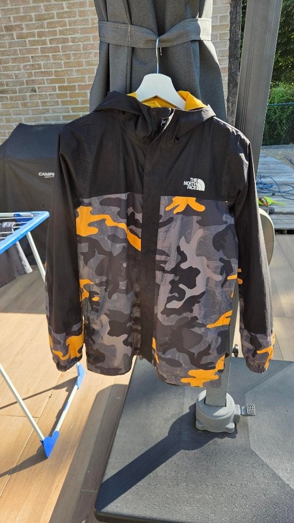 The North Face PRINTED ANTORA RAIN JACKET XL kinderen, Gebruikt, Ophalen of Verzenden, The north face, Jongen