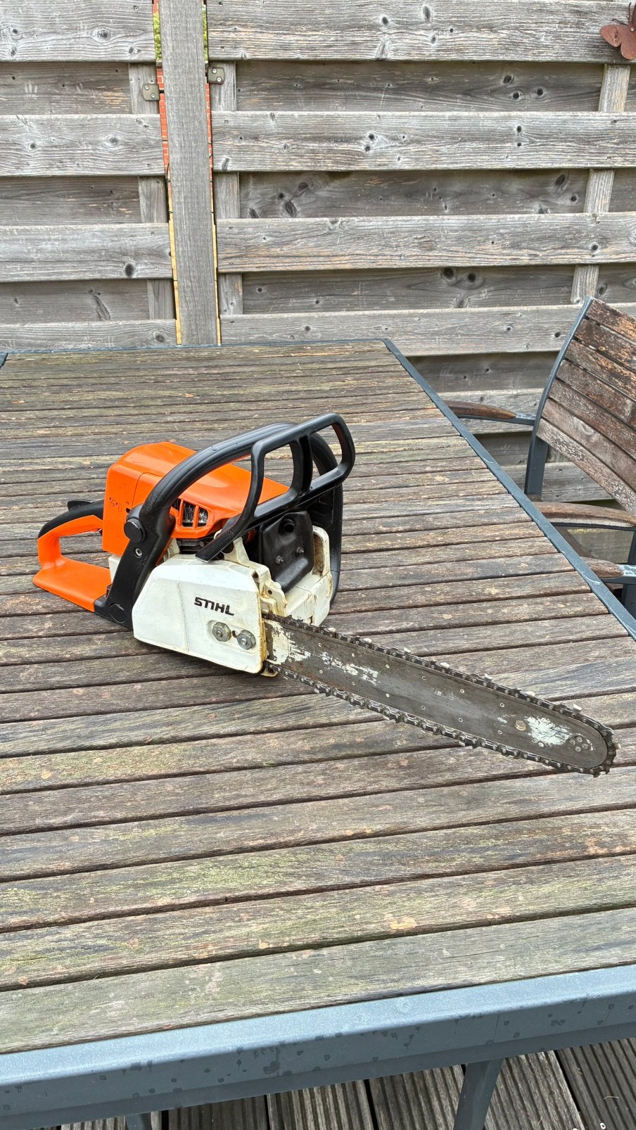 Stihl kettingzaag MS230, Ophalen, Gebruikt, Benzine