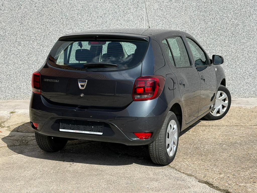 Dacia Sandero 1.0 TCE essence 2019 EURO 6d garantie 12 Mois, Zwart, Bedrijf, Sandero, Elektrische ramen