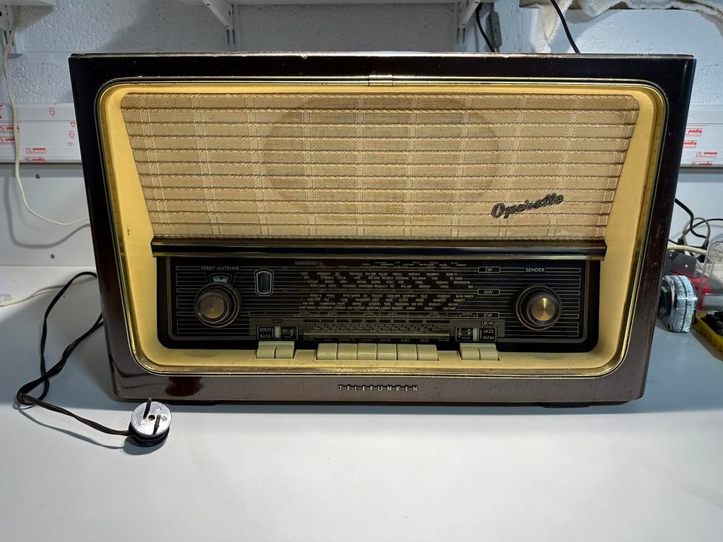 Telefunken Operette 8, Ophalen, Niet werkend, Radio