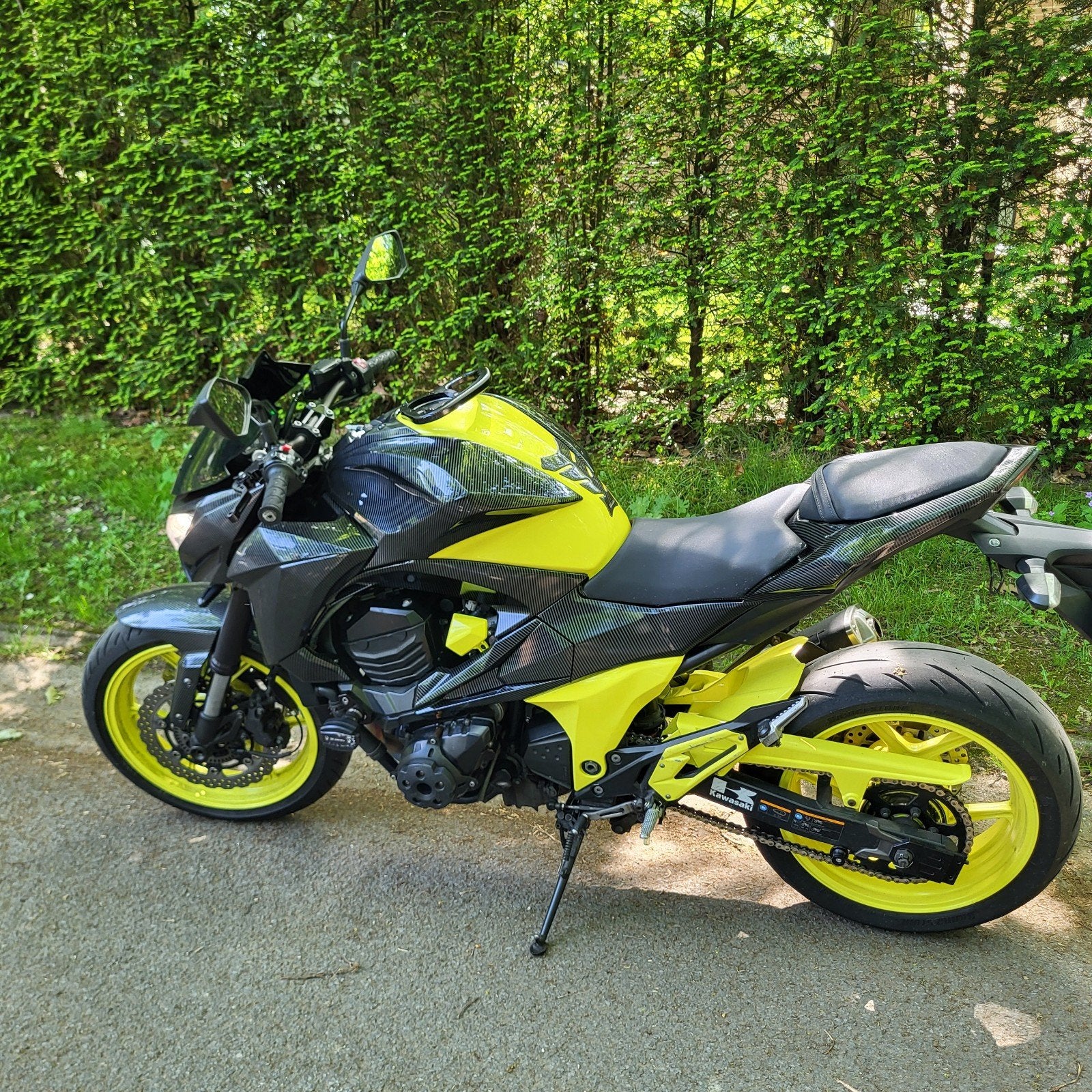 Kawasaki z800 A2 35kw, Motoren, Motoren | Kawasaki, Gebruikt, Particulier, 800 cc, Minimaal motorrijbewijs A2