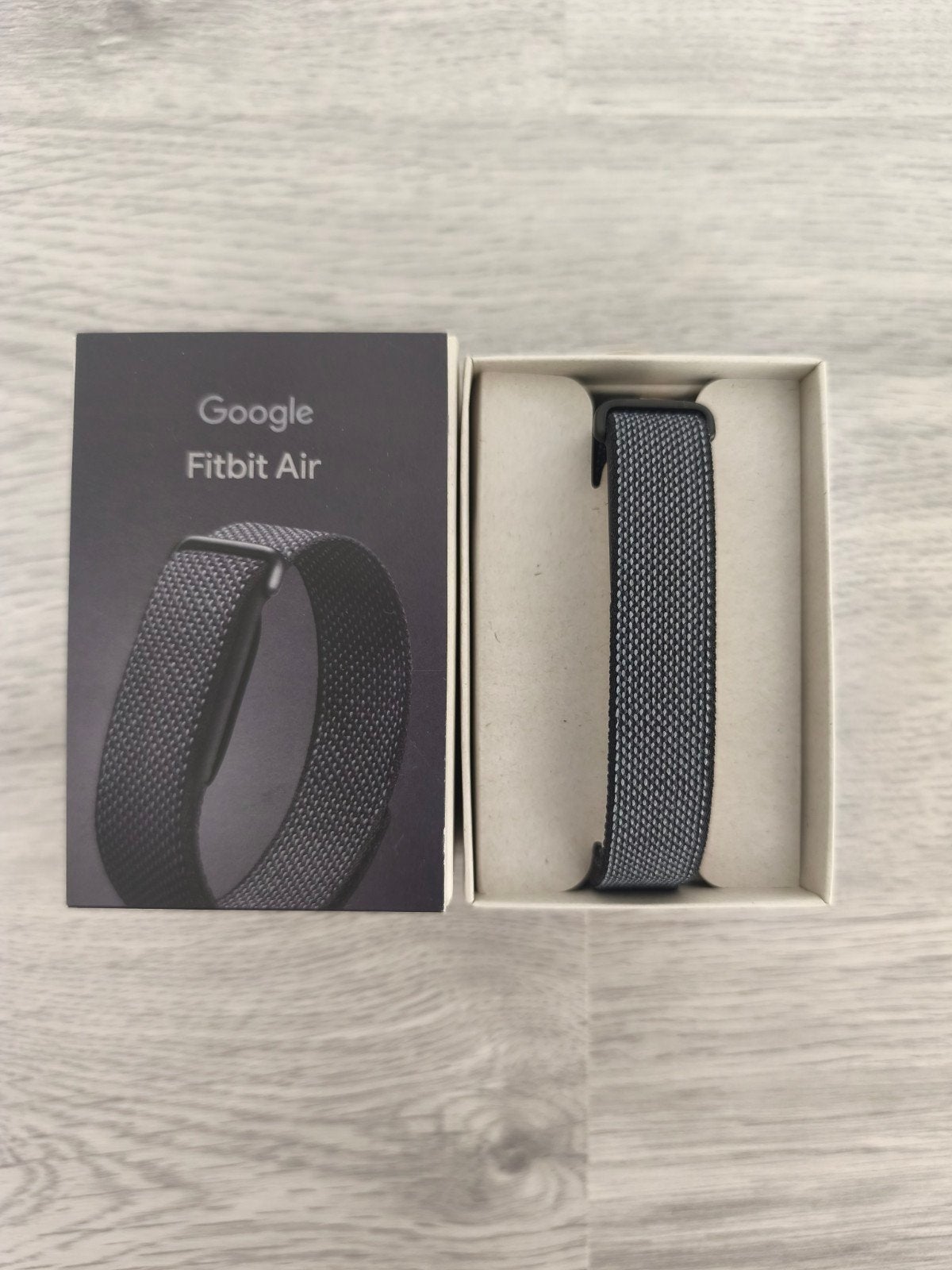 Google Fit bit Air met oplaadkabel en doos, Google, Zwart, Conditie, Ophalen of Verzenden