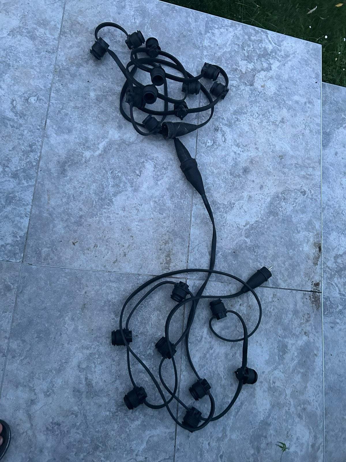 Lampes d'extérieur de 7 cm de long, Enlèvement, Comme neuf, Autres matériaux, Autres types