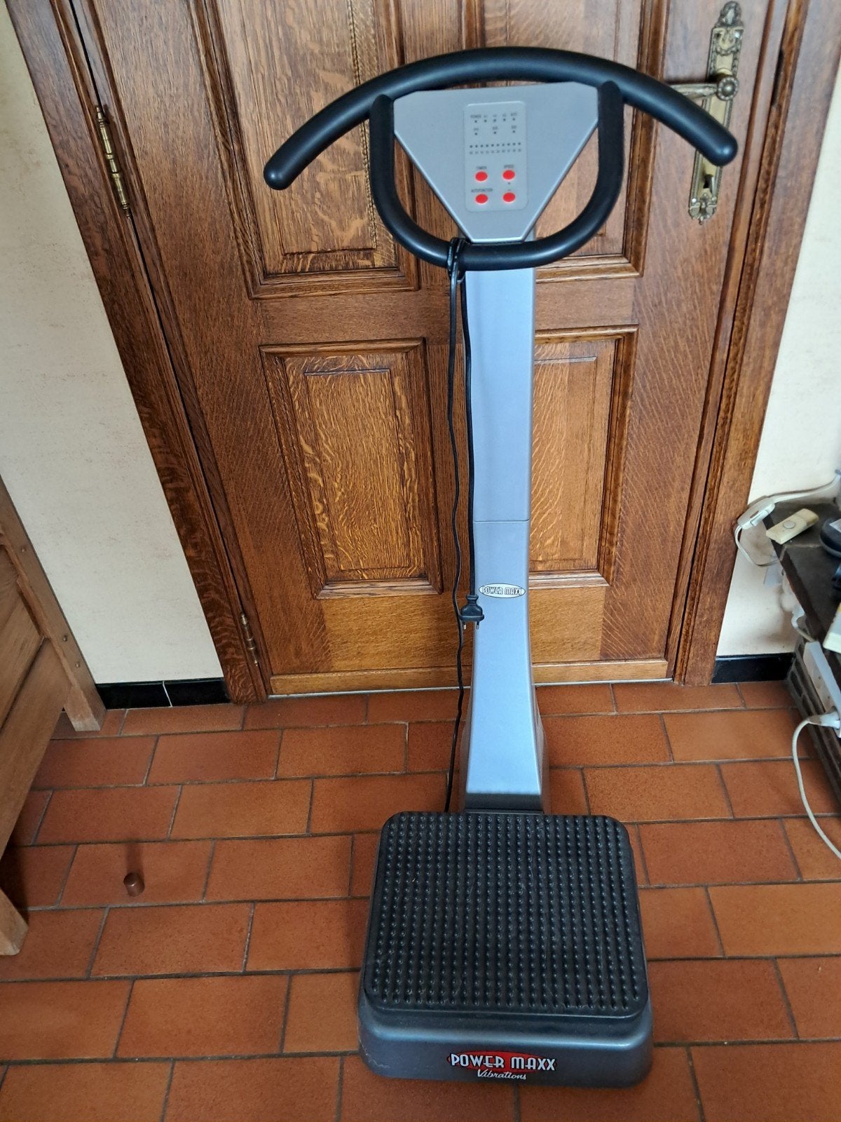 trilplaat, Sport en Fitness, Ophalen, Trilplaat, Aluminium, Zo goed als nieuw