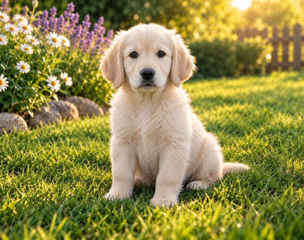 Chiots Golden Retriever, Golden retriever, Chien (mâle), Maladie de Carré (chiens), Belgique