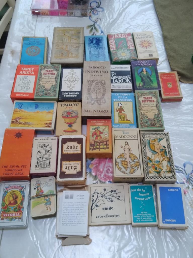 Jeux de cartes tarots, Enlèvement, Utilisé, Tarot ou Tirage de Cartes, Autres types