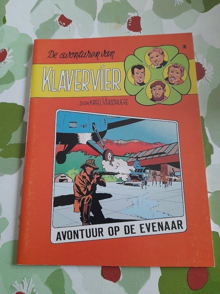 Klavervier nr 2 "Avontuur op de evenaar "op 150 ex, Enlèvement ou Envoi, Neuf