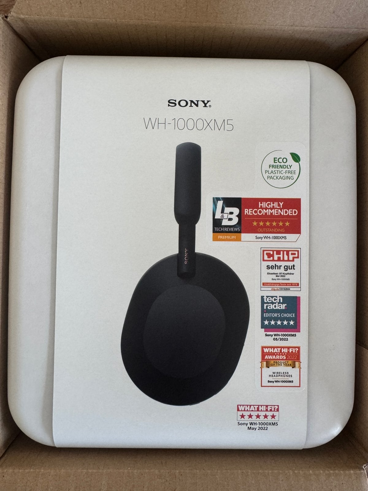 Sony WH-1000XM5 splinternieuwe hoofdtelefoon, Enlèvement ou Envoi, Noir, Sony, Sans fil