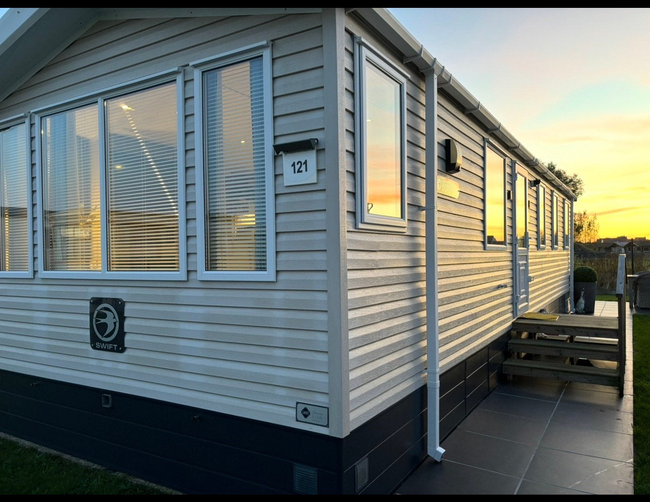 Prachtige staancaravan swift Bordeaux, Caravanes & Camping, Caravanes résidentielles