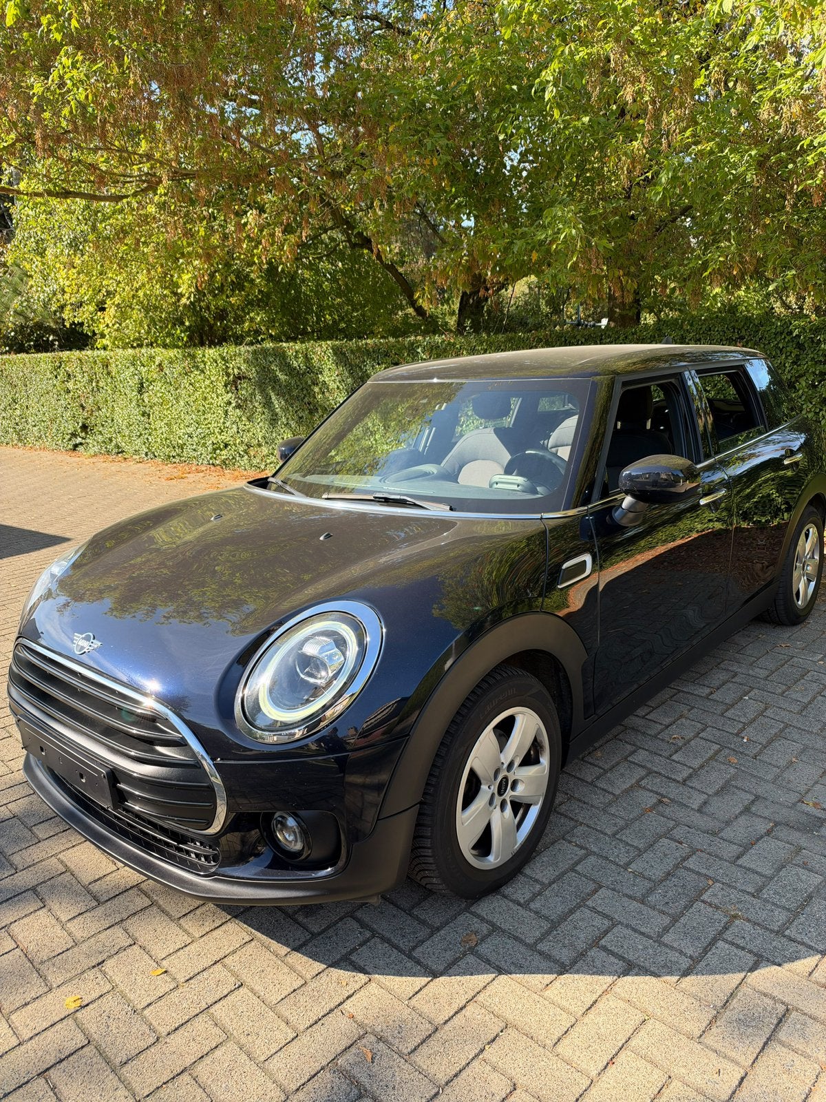 MINI CLUBMAN D automaat 10/2020 91000km, Stof, Zwart, Bedrijf, 5 deurs