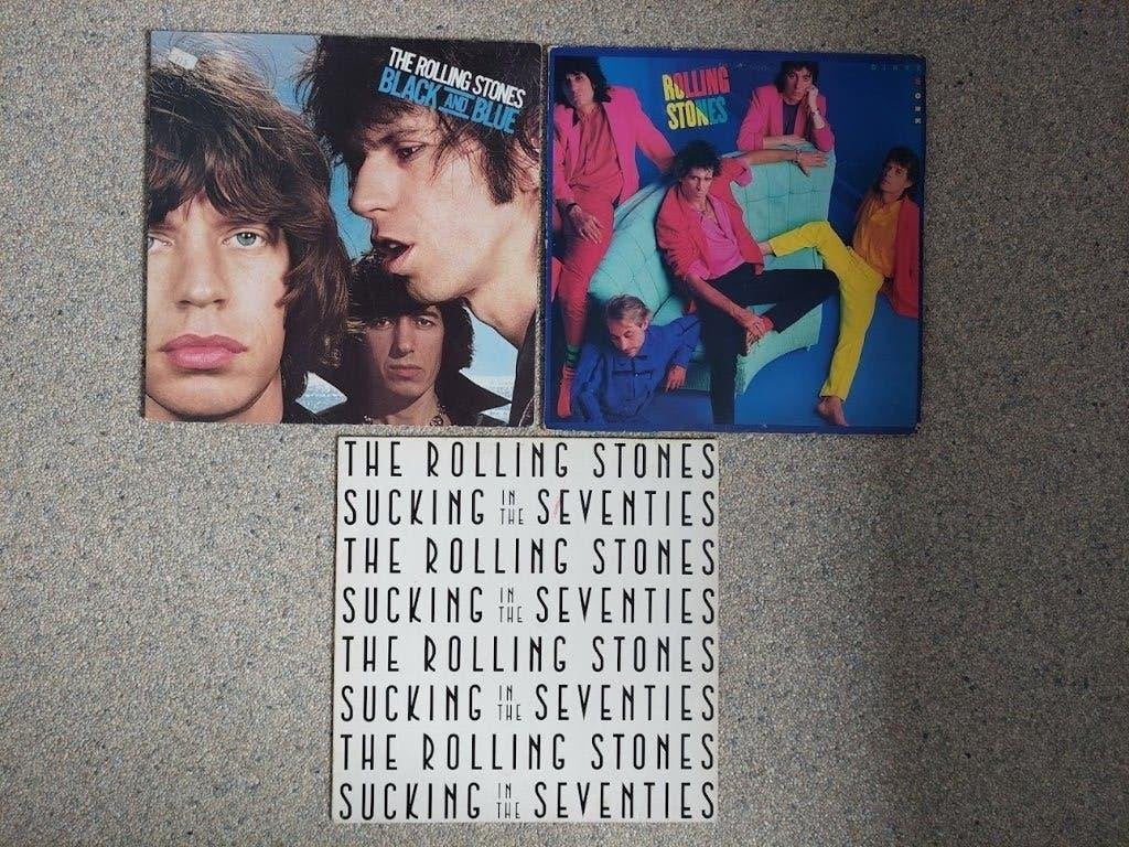 Collectie vinyl platen Rolling Stones, Enlèvement ou Envoi, Utilisé