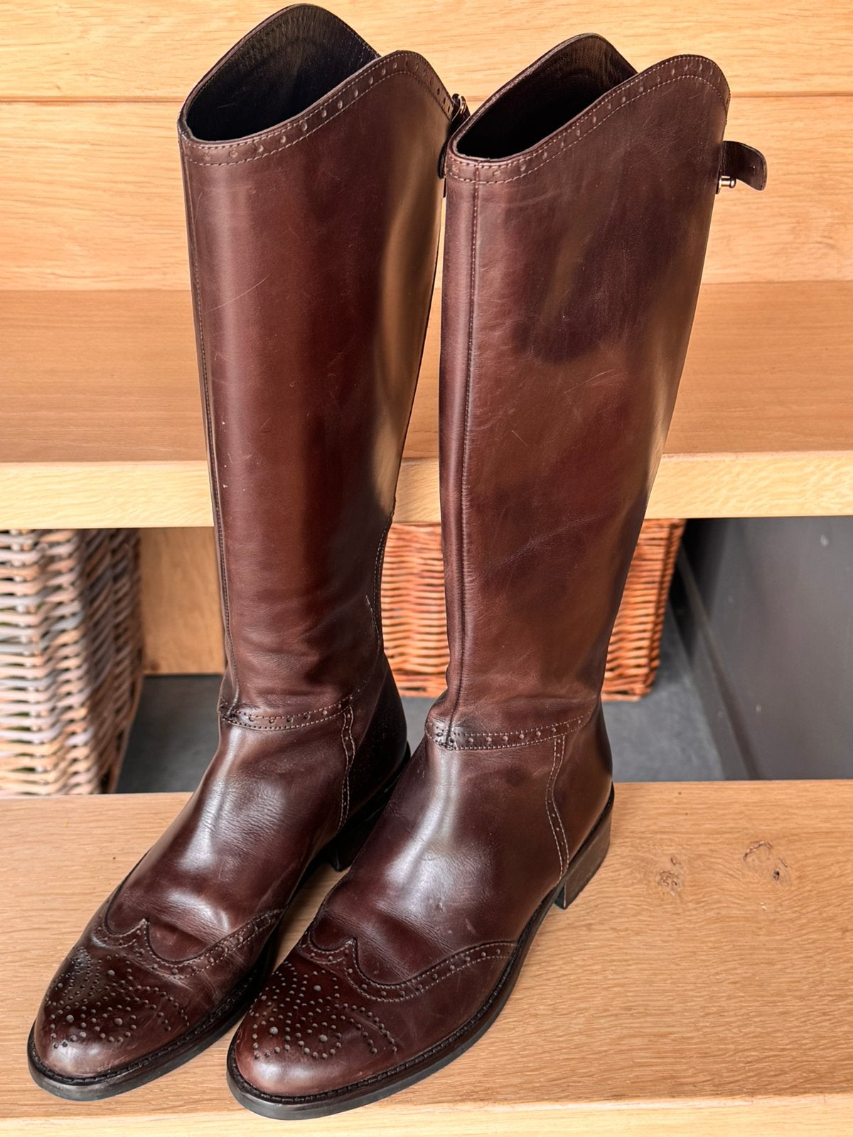 Laarsen, Kleding | Dames, Ophalen, Zo goed als nieuw, Bruin