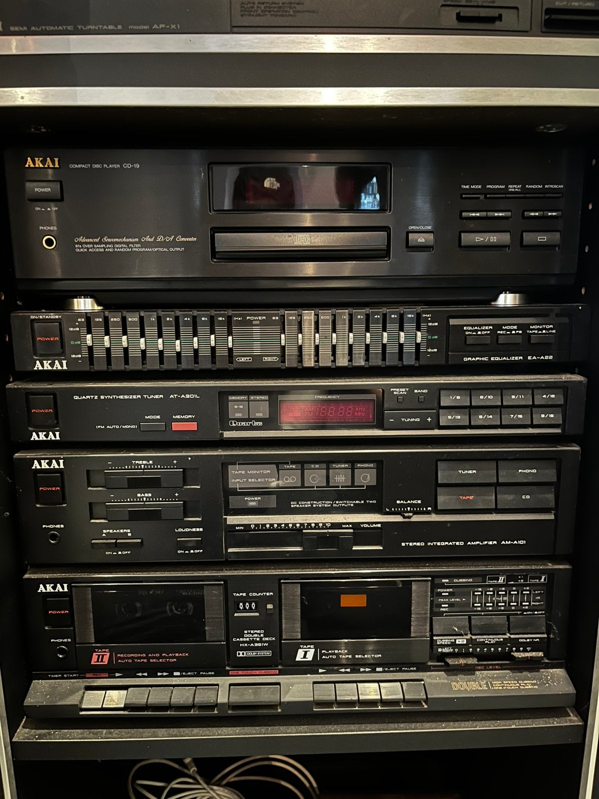 AKAI muziek installatie, Audio, Tv en Foto, Ophalen, Gebruikt, Akai