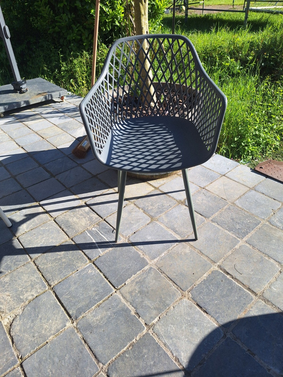 6 mooie groene kuipstoelen, Enlèvement