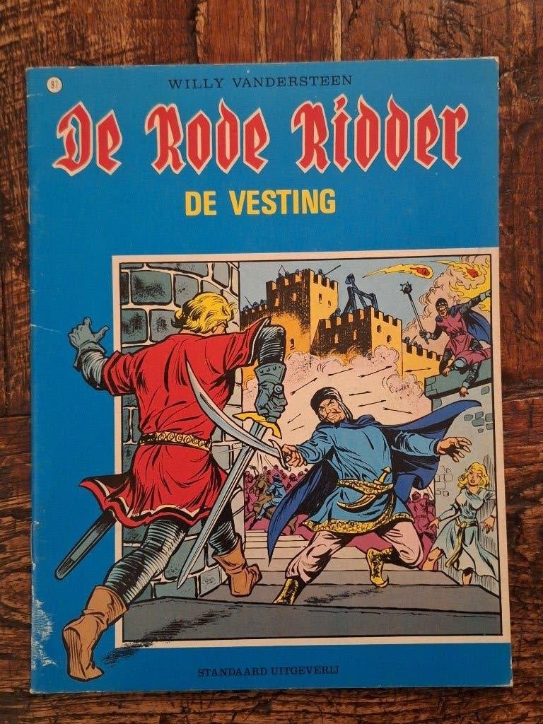 de rode ridder 97: de vesting, Eén stripboek, Ophalen of Verzenden, Zo goed als nieuw