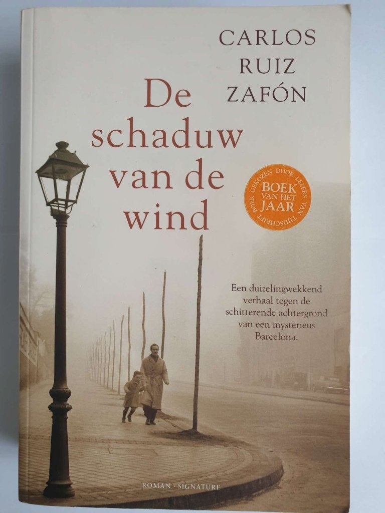 De schaduw van de wind, Carlos Ruiz Zafon ISBN 90-5672-078-3, Ophalen, Nederland