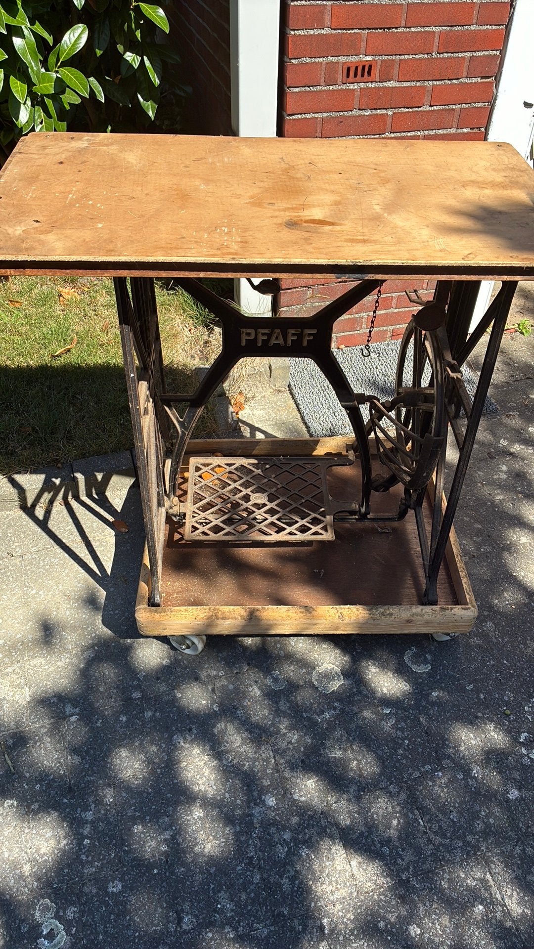Tafel onderstel pfaff, Antiek en Kunst, Ophalen