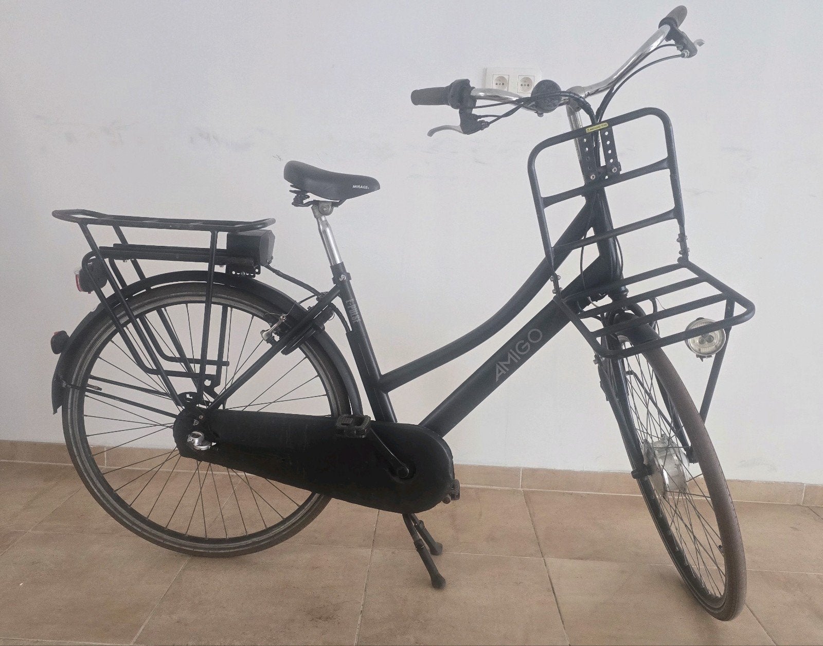 AMIGO elektrische transportfiets zonder/lader/display/acc u, Minder dan 30 km per accu, Gebruikt, 47 tot 51 cm, Ophalen